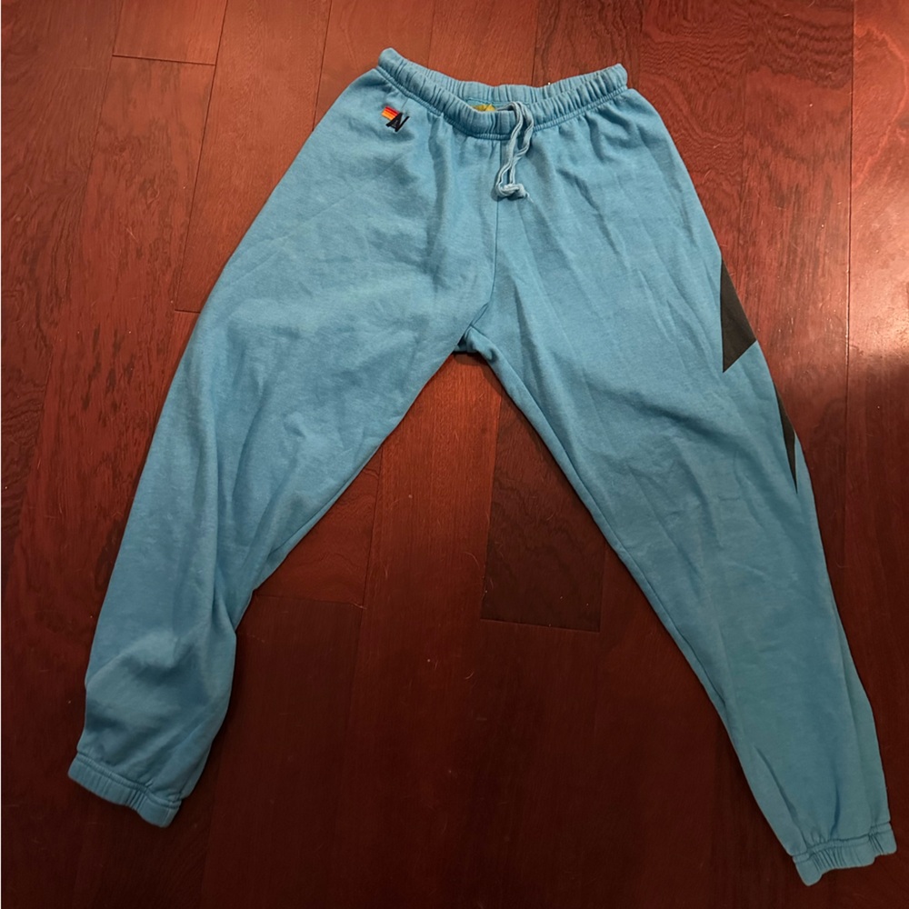 Aviator Nation blue joggers size Medium